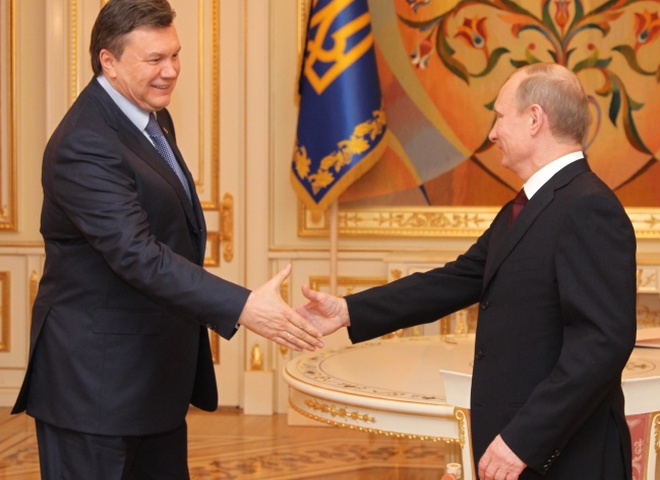 Владимир Путин, Виктор Янукович