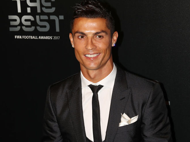 Кріштіану Роналду з дівчиною