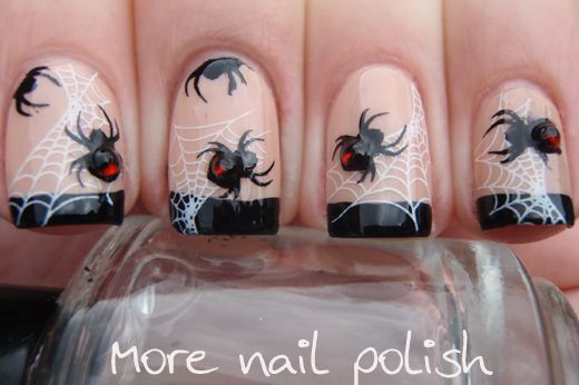 Маникюр на Хэллоуин 2016