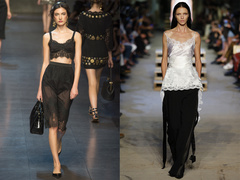 Пижамные платья - будуарный стиль