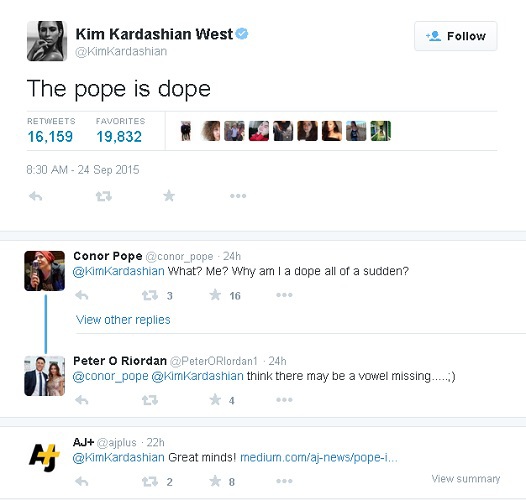 Кім Кардашян Twitter