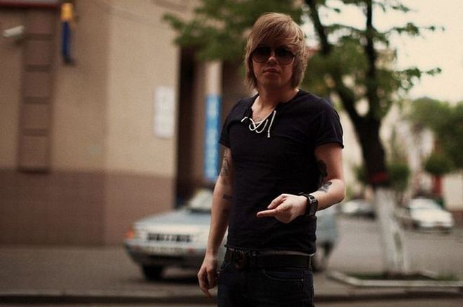 Егор Глеб в юности