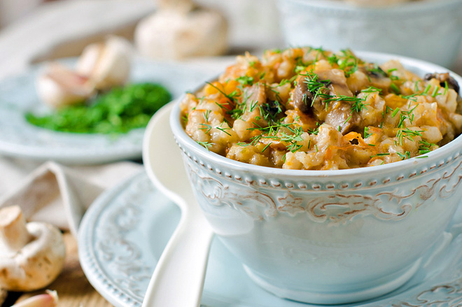 Тыква с мясом