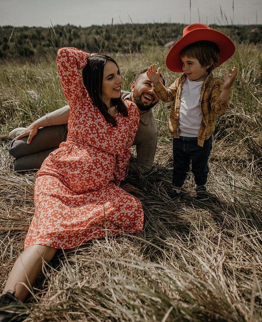 Джамала с семьей