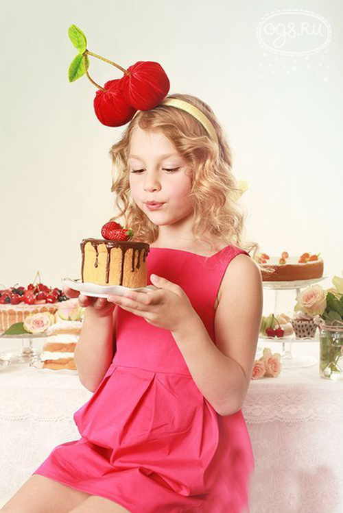 Детки-конфетки в сладком фотопроекте «Cherry cake»