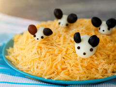 Рецепты нарядных блюд на Новый год 2020 в виде крысы с фото