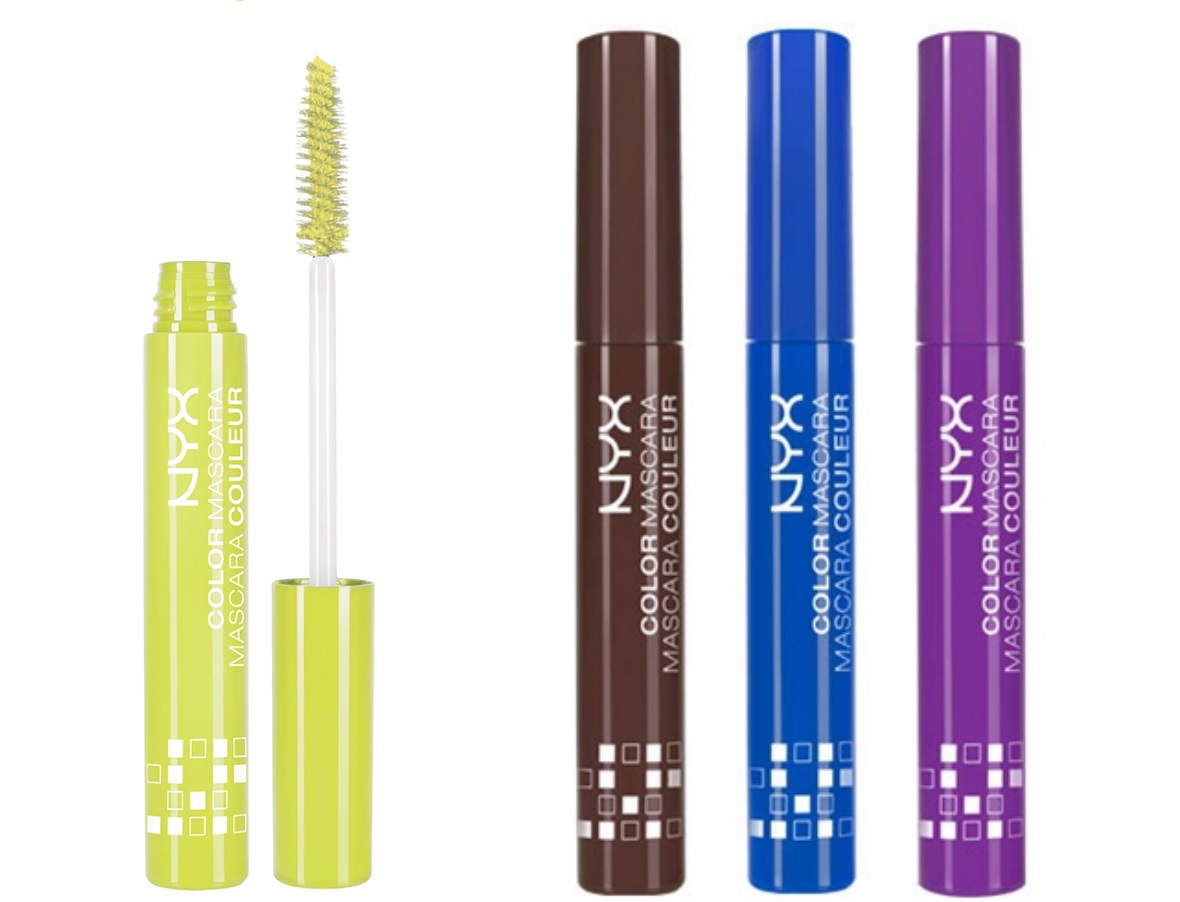 туш для вій кольорова