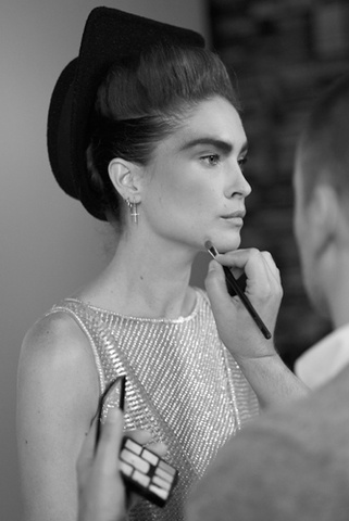 chanel fall winter 2013-14 backstage