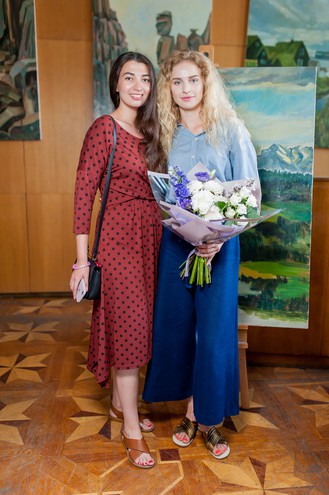 Художница Анна Бондарь пригласила гостей на ART-бранч