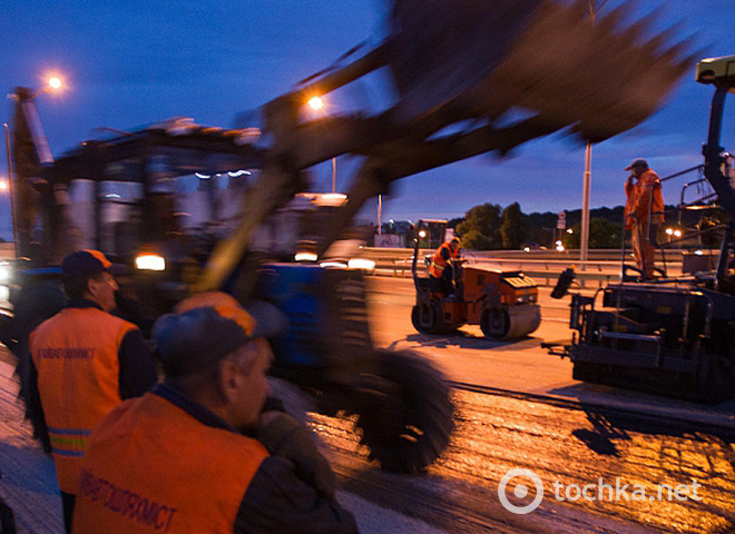 Ремонт дороги