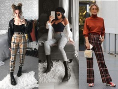 Штаны в клетку