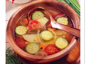 Юшка картофельная с кабачками Юшка картофельная с кабачками