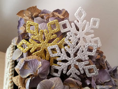 новорічні сніжинки