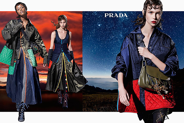 Кампейн Prada осень-зима 2016/2017