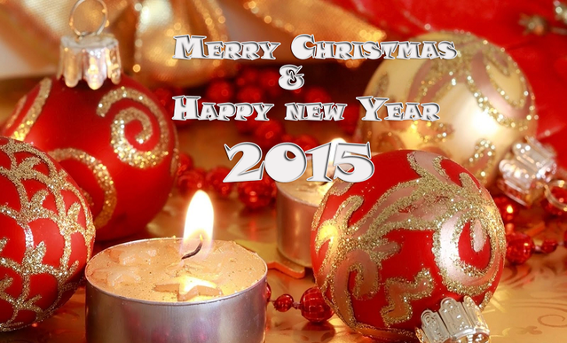 С Новым годом и Рождеством 2015