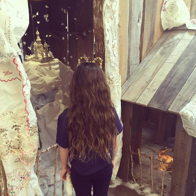 дочь Сальмы Хайек