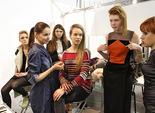 backstage Anna Bublik backstage Anna Bublik