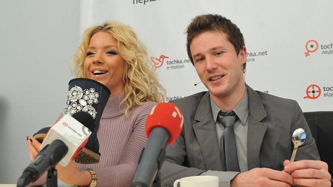 Дмитрий Обризан и Девушка Блонда