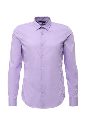 Мужская рубашка лилового цвета Oodji: 509 грн