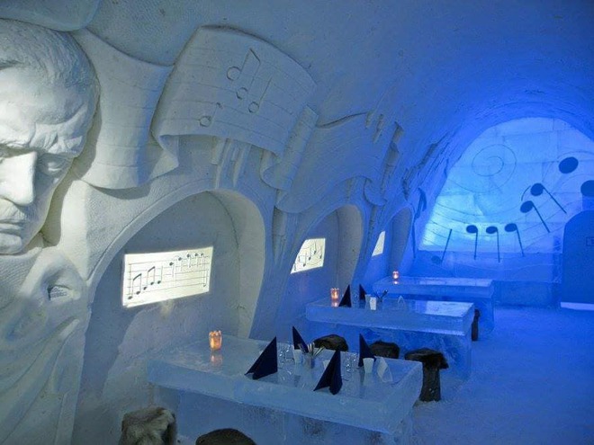 10 самых оригинальных ресторанов мира: Snow Castle Restaurant. Кеми, Финляндия