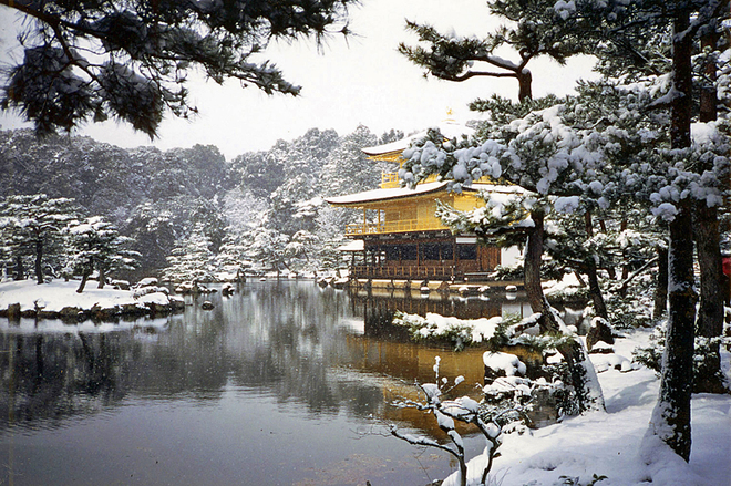 Золотой храм Кинкаку-дзи
