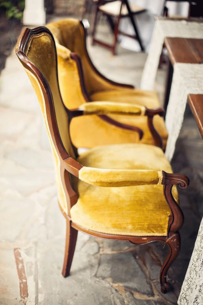 Модні весільні відтінки: custard