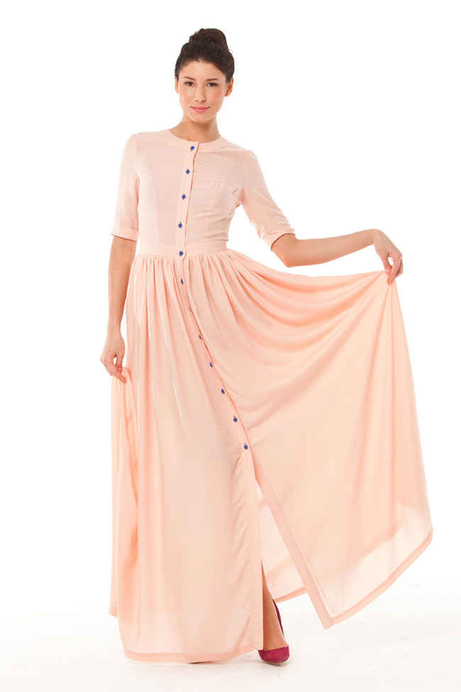 Макси-платья на лето 2016: длинные платья-рубашки от MustHave