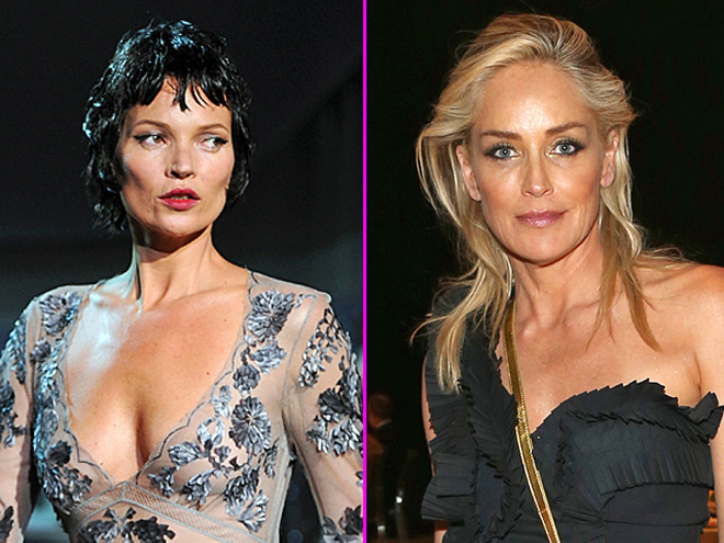 Кейт Мосс, Шэрон Стоун
