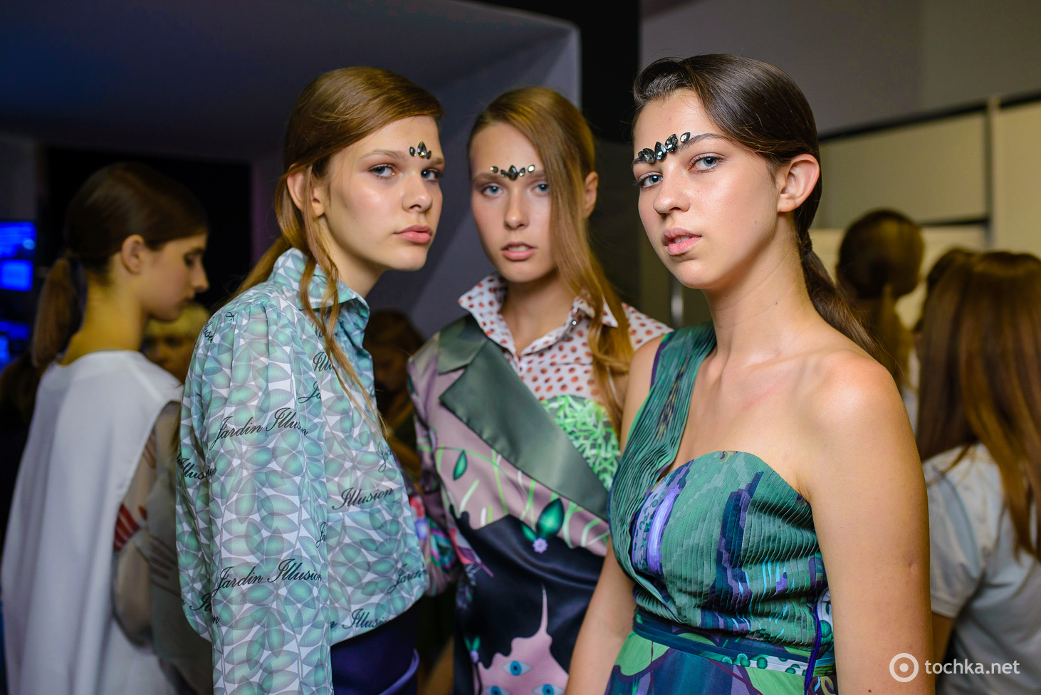 Backstage UFW SS19 пятого дня