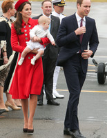 Королевская семья в туре по Новой Зеландии