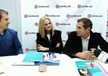 Наталия Бучинская, Юрий Никитин и Виктор Новиков в гостях у Tochka.net