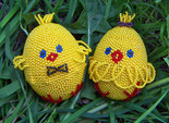 Великодні яйця з бісеру з фото Великодні яйця з бісеру з фото