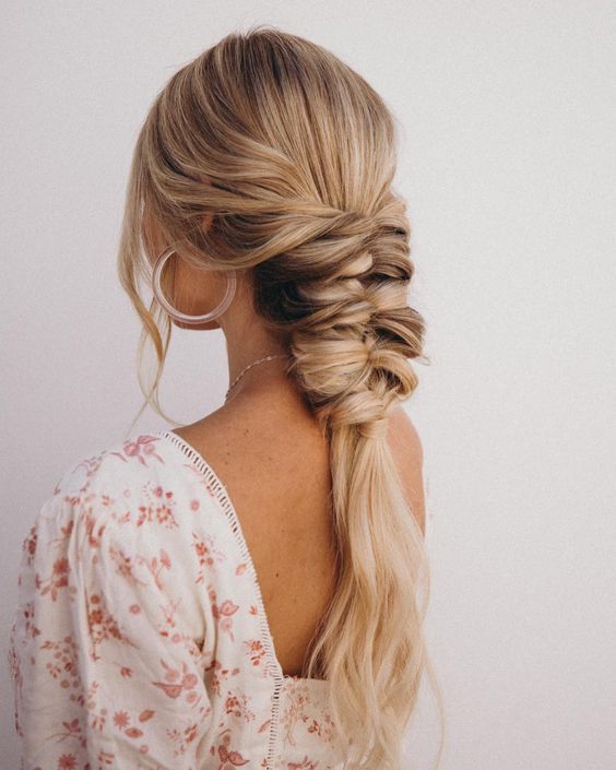 Модные косы: длинные волосы