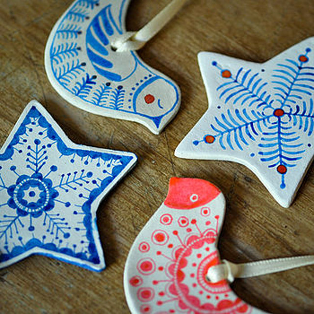 Новогодние игрушки своими руками