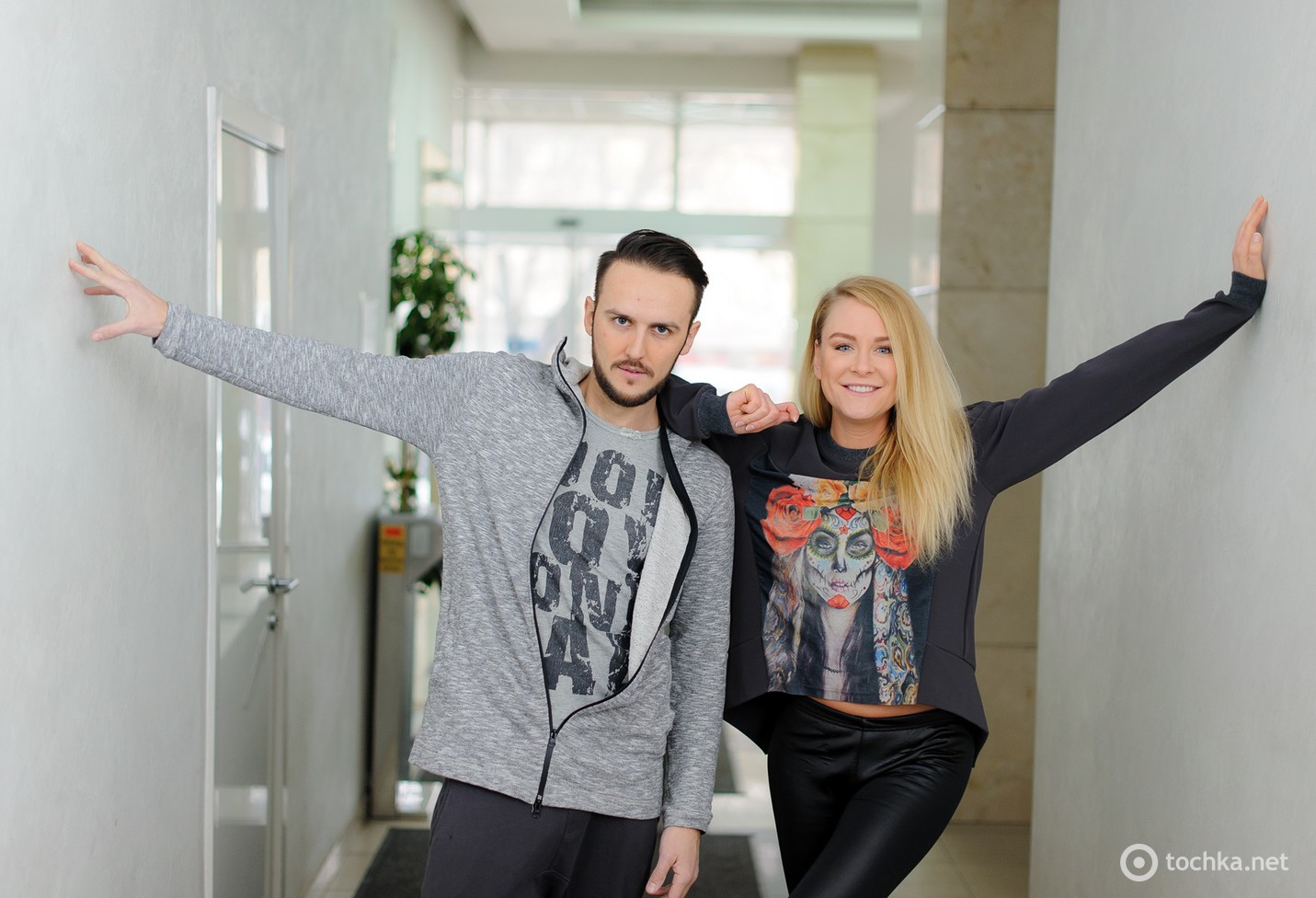 On I Ona в гостях у tochka.net