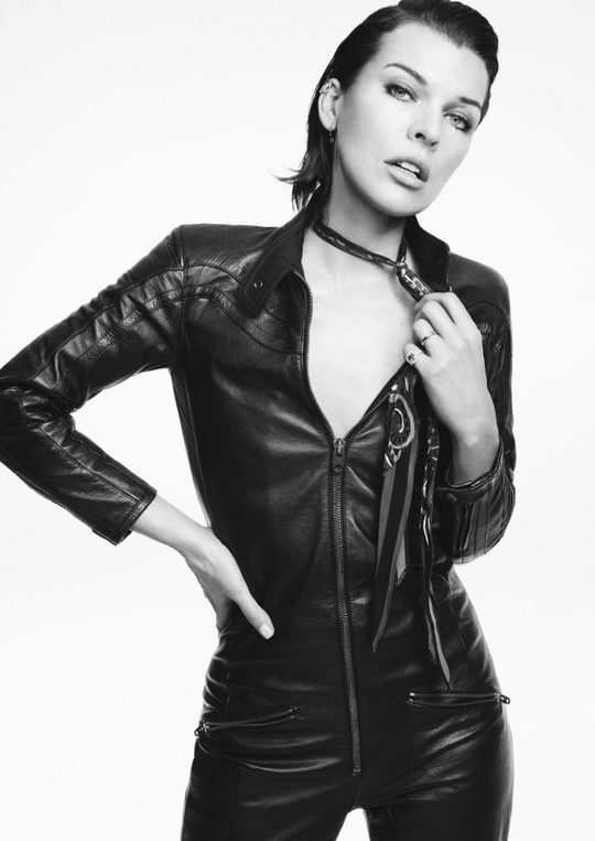Бунтарський дух: Міла Йовович у фотосесії для Glass Magazine