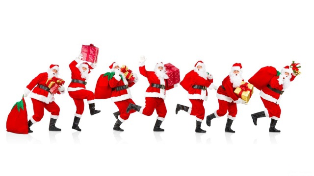 Весёлые открытки на Новый год 2014