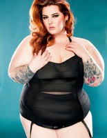 Tess Holliday - самая крупная модель размера "Плюс" Tess Holliday - самая крупная модель размера "Плюс"