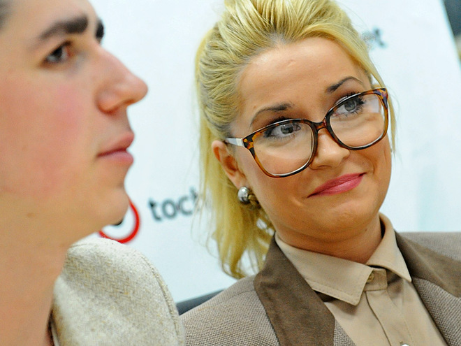 Женя Таллер и Настя Елисеева