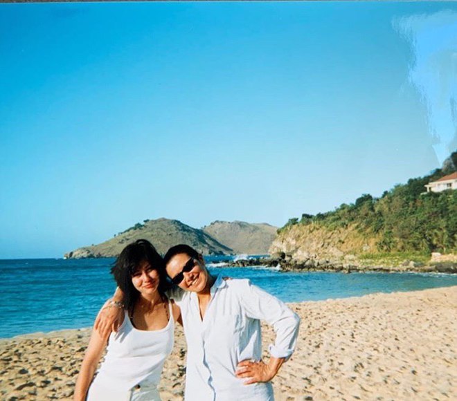 Шеннен Доэрти и Дебора