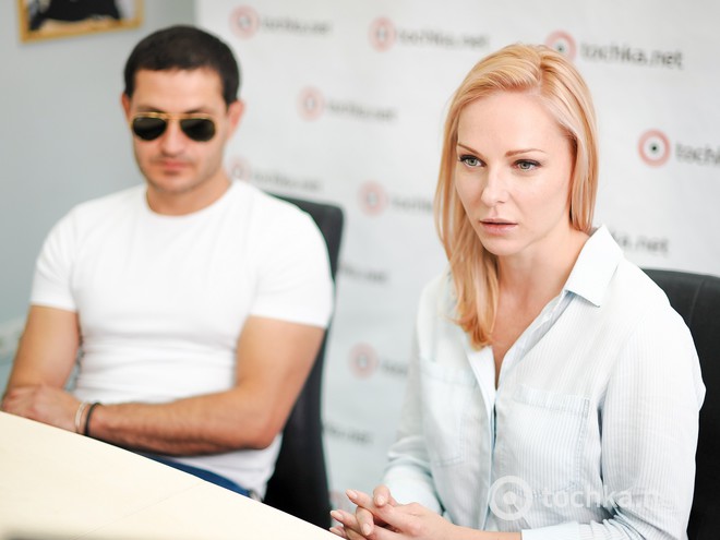 Дар'я Трегубова та Ахтем Сейтаблаєв в гостях у tochka.net 