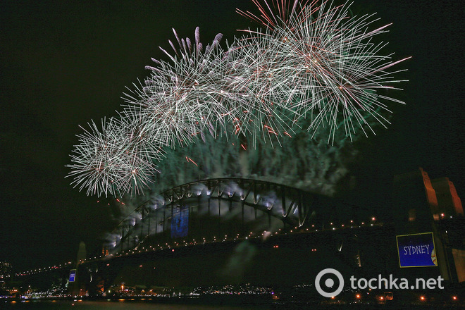 Новогодние фейерверки 2014