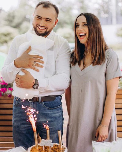 Джамала с семьей