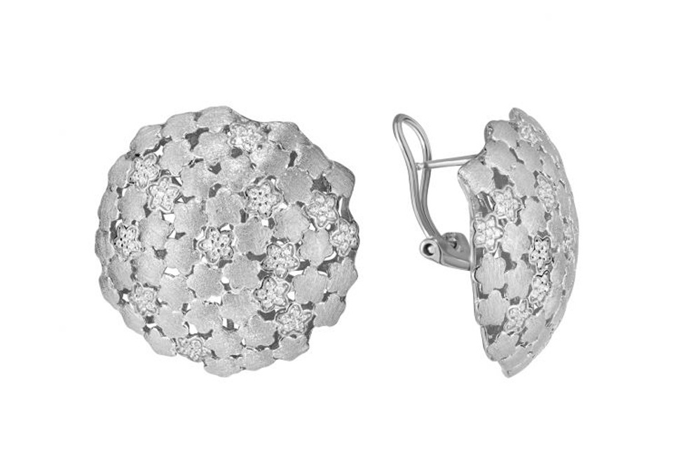 Срібні сережки ZARINA