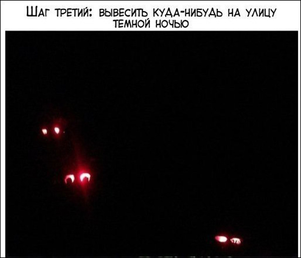 Как напугать соседей