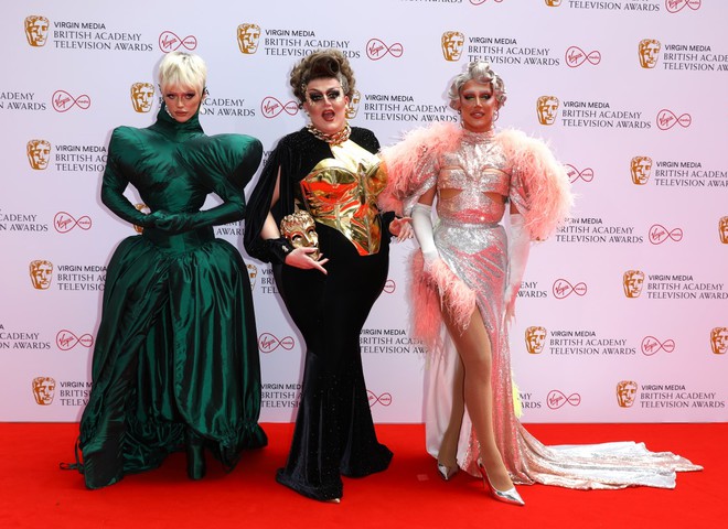 Бимини Бон-Булаш, Лоуренс Чейни и A'Whora на BAFTA TV Awards 2021