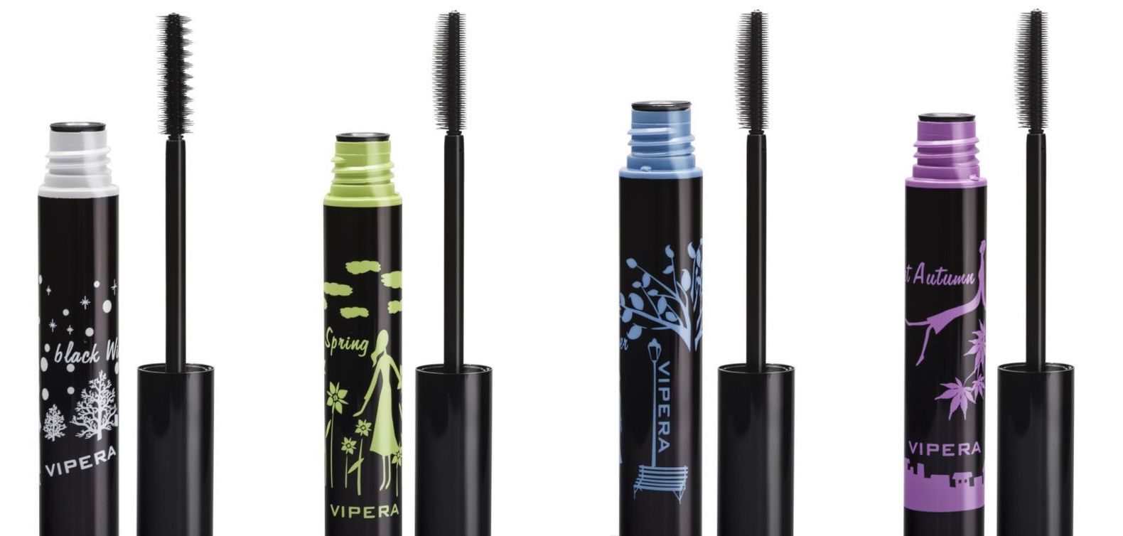 туш для вій кольорова