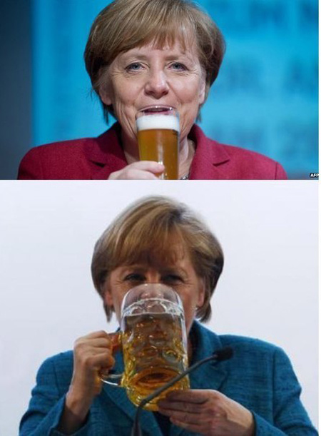 Тяжелый труд Меркель 