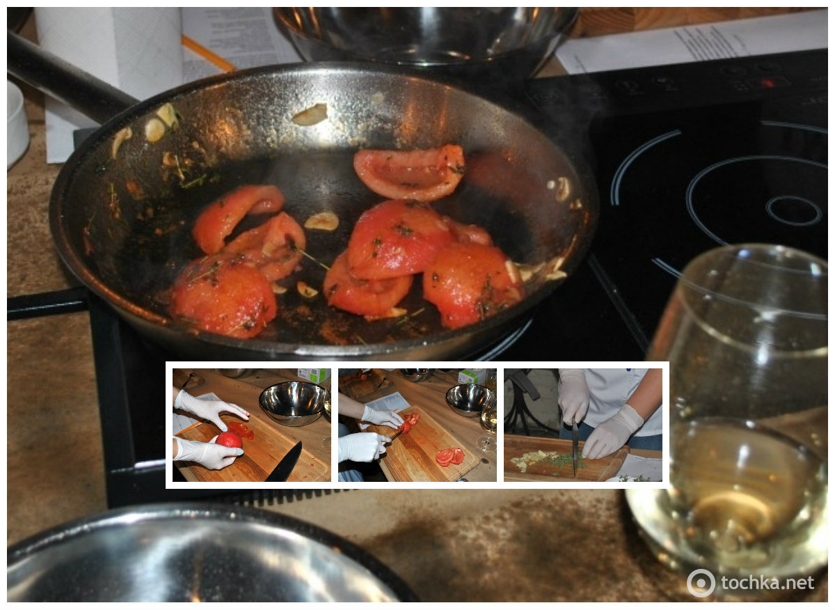 Как приготовить утку - Слоеный пирог со шпинатом и малиновым соусом