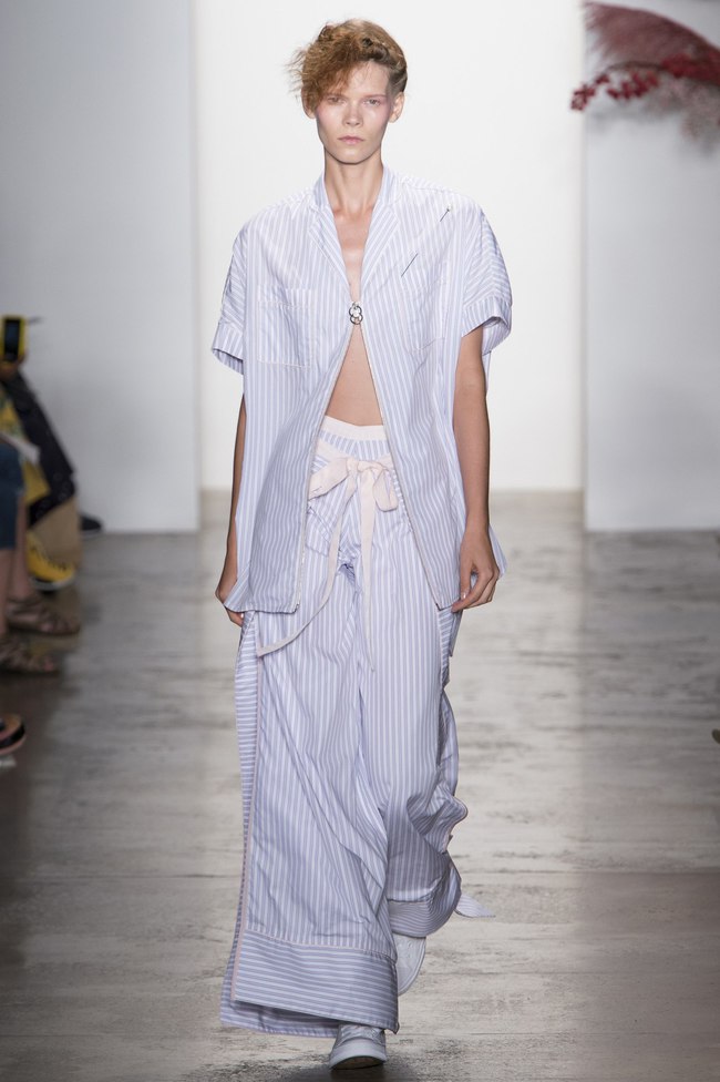 Ірина Кравченко на показі Adam Selman SS 2017